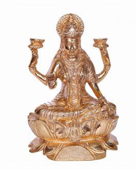 Brass Lakshmi