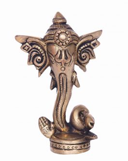 Metal Ganesh Head