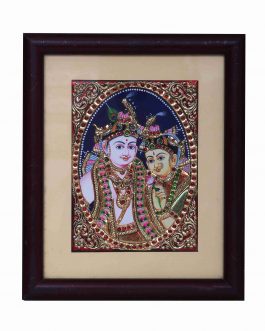 Tanjore paintings Radhakrishnan