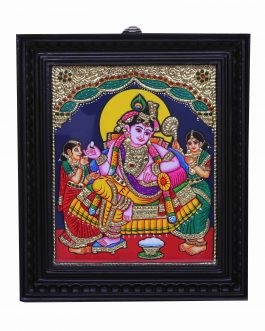 Tanjore paintings Radhakrishnan