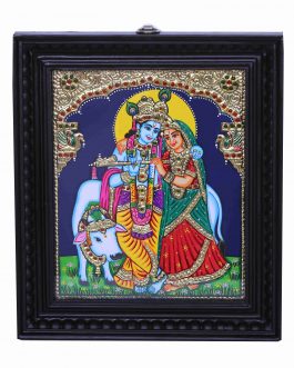 Tanjore paintings Radhakrishna