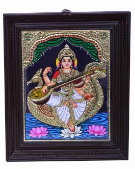 Tanjore paintings Saraswathi