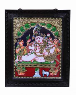 Tanjore paintings Krishna