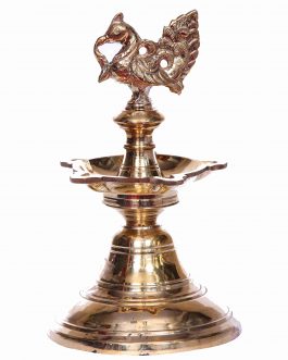 Brass Table Annam Lamp
