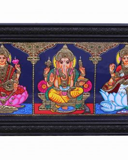 5 God Tanjore Painting