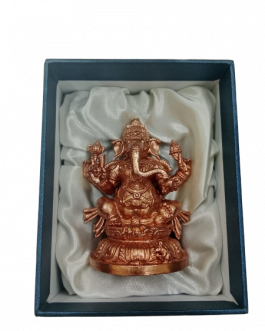 Bronze Ganesh 3 inch with Velvet Box