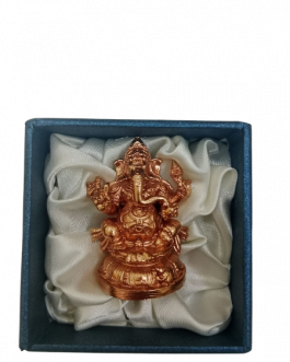 Bronze Ganesh 1.5 inch with Velvet Box