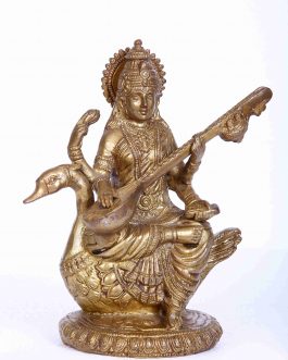 Brass Saraswathi