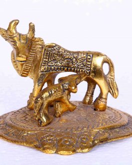 Brass Cow and Calf