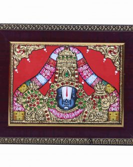 Tanjore Painting Balaji Bust