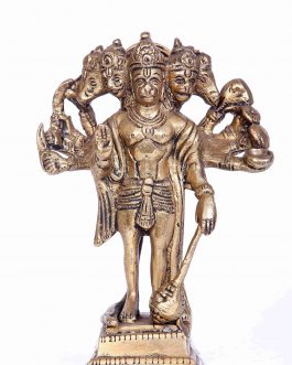 Brass Face Hanumanji