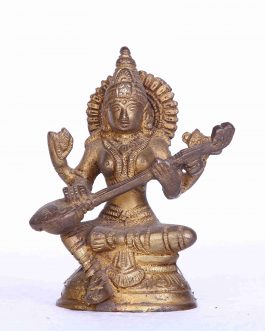 Brass Saraswathi