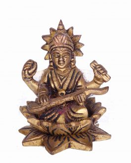 Brass Saraswathi