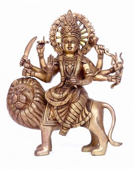 Brass Durga