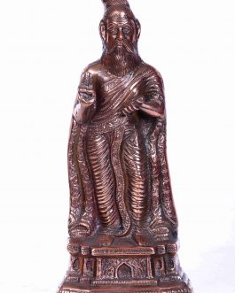 Brass Standing Thiruvalluvar Statue