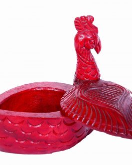 Wood Works Bird Salt Box