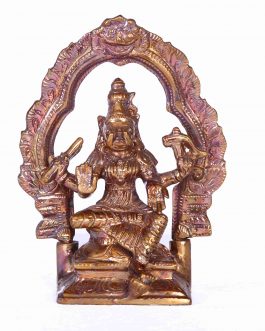 Bronze Icons Sitting Varagi Amman