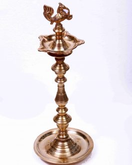 Brass Plain Annam Lamp