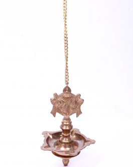 Brass Sangu chakara Hanging Lamp