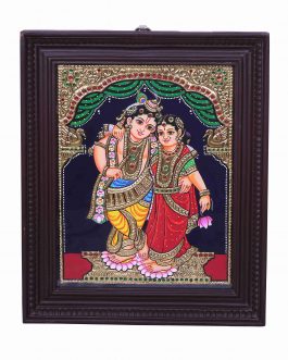 Tanjore Painting Radha Krishna