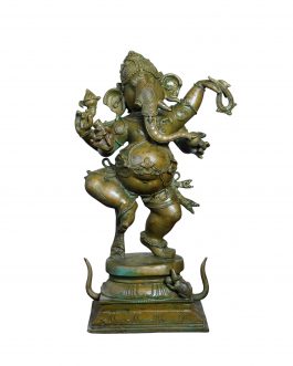 Bronze Dancing Ganesh 18 inch