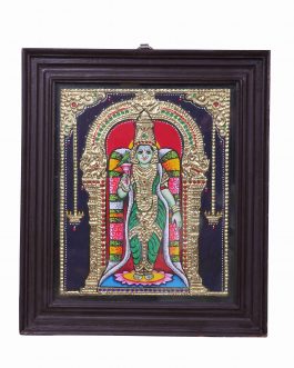 Tanjore Painting Meenakshi Amman