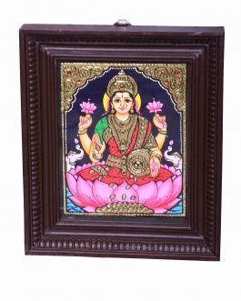 Tanjore Painting Dhanalakshmi