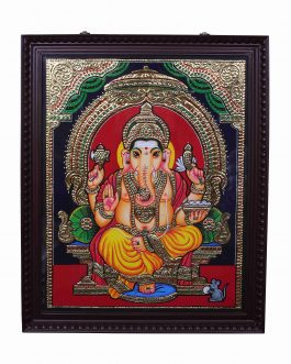 Tanjore Painting Vinayagar