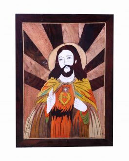 Wood Painting Jesus Panel