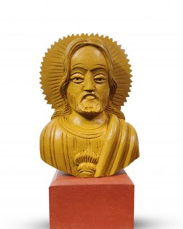 Wood Carving Jesus Brust