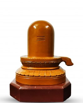 Wood Craving Shiva Lingam