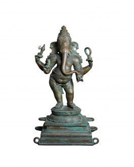 Bronze Standing Ganesh  21 inch